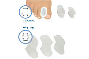 Toe spreader - Anvil shape